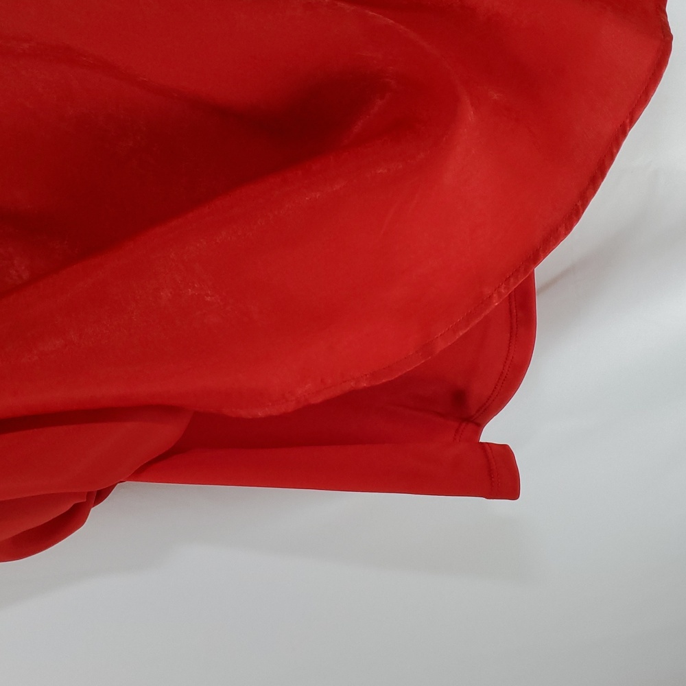 Wild Fable™ Women's Rosette Mini Babydoll Dress ~ Red - Picture 12 of 16